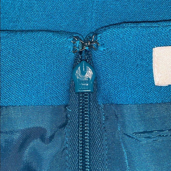 BANANA REPUBLIC Turquoise Blue Pencil Skirt - Picture 6 of 7